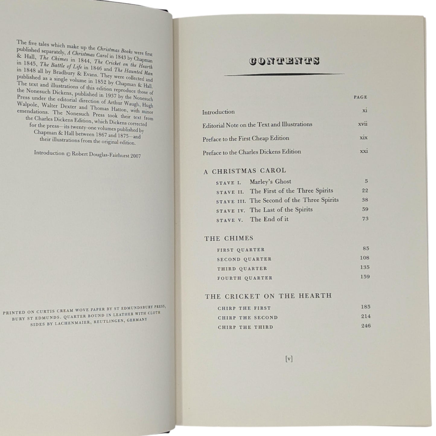 Christmas Books: A Christmas Carol, The Chimes, The Cricket on the Hearth, The Battle of Life, The Haunted Man