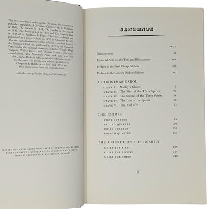 Christmas Books: A Christmas Carol, The Chimes, The Cricket on the Hearth, The Battle of Life, The Haunted Man