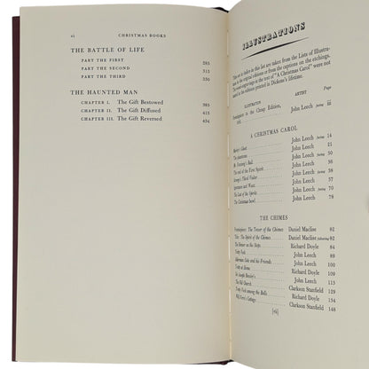 Christmas Books: A Christmas Carol, The Chimes, The Cricket on the Hearth, The Battle of Life, The Haunted Man