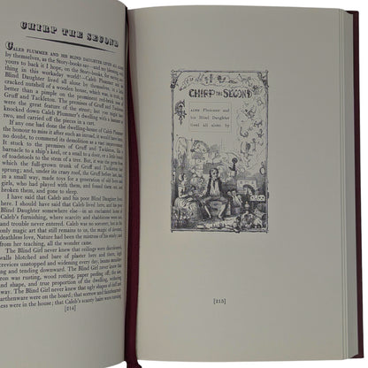 Christmas Books: A Christmas Carol, The Chimes, The Cricket on the Hearth, The Battle of Life, The Haunted Man