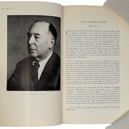 Clive Staples Lewis: 1898-1963