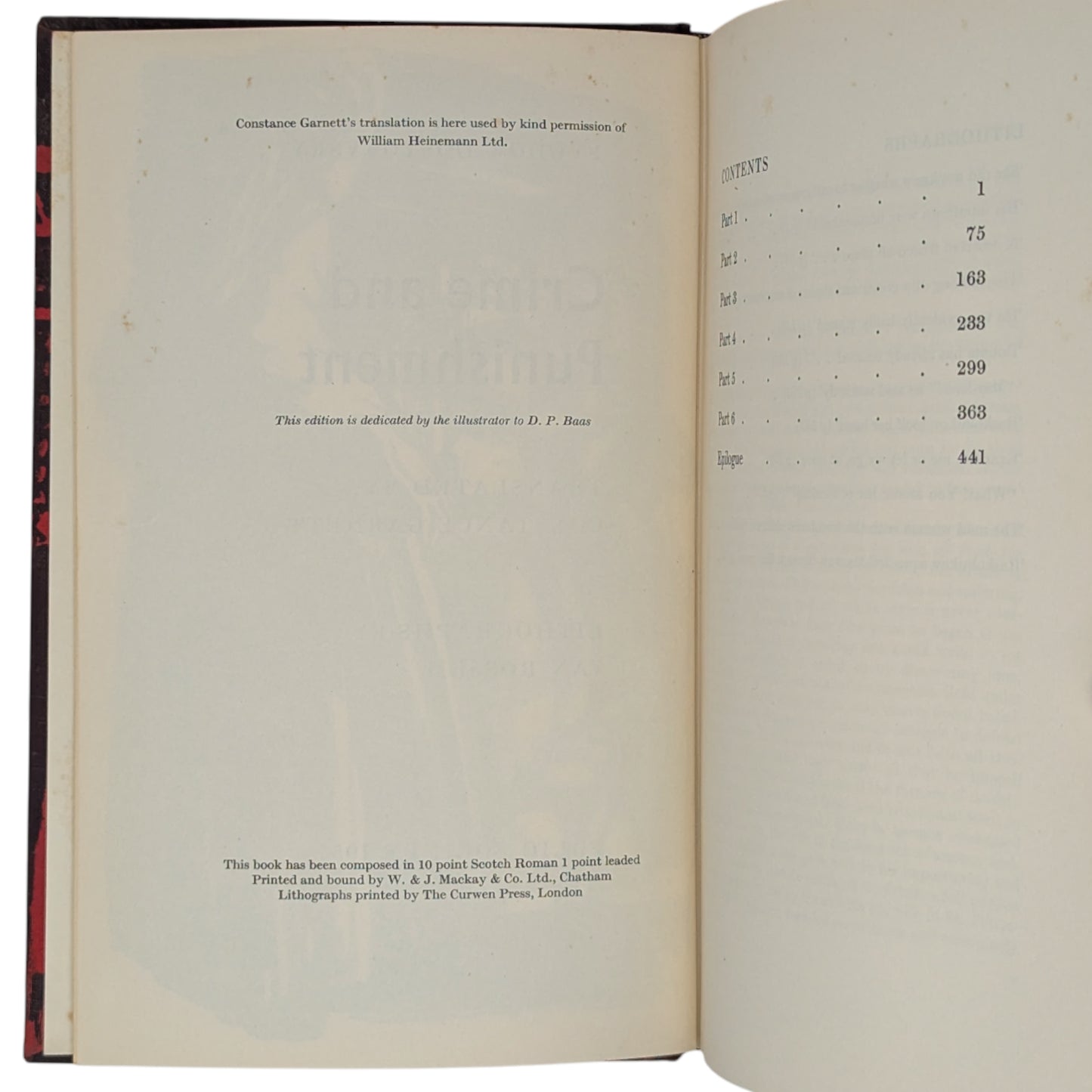 Crime and Punishment