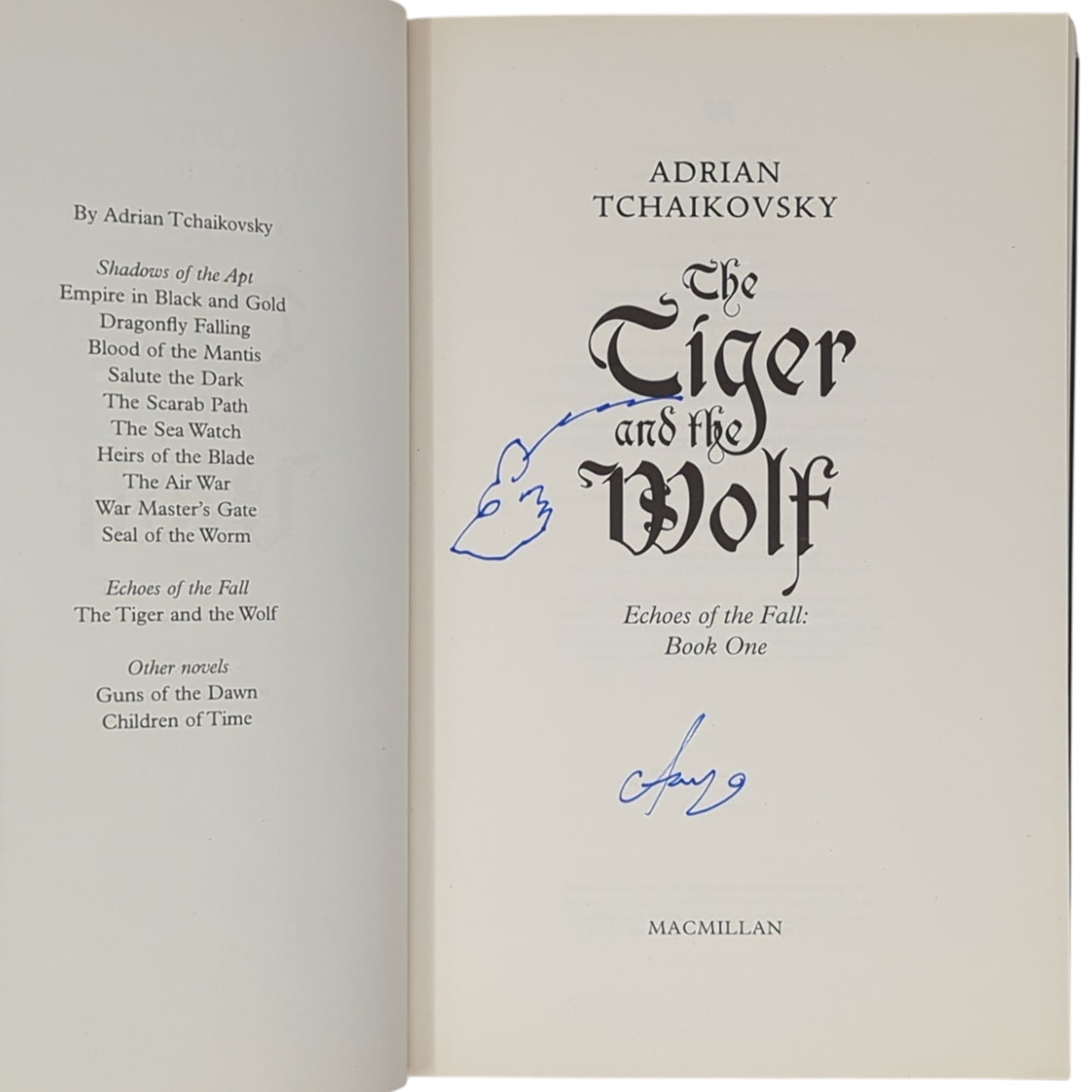 The Echoes of the Fall Trilogy