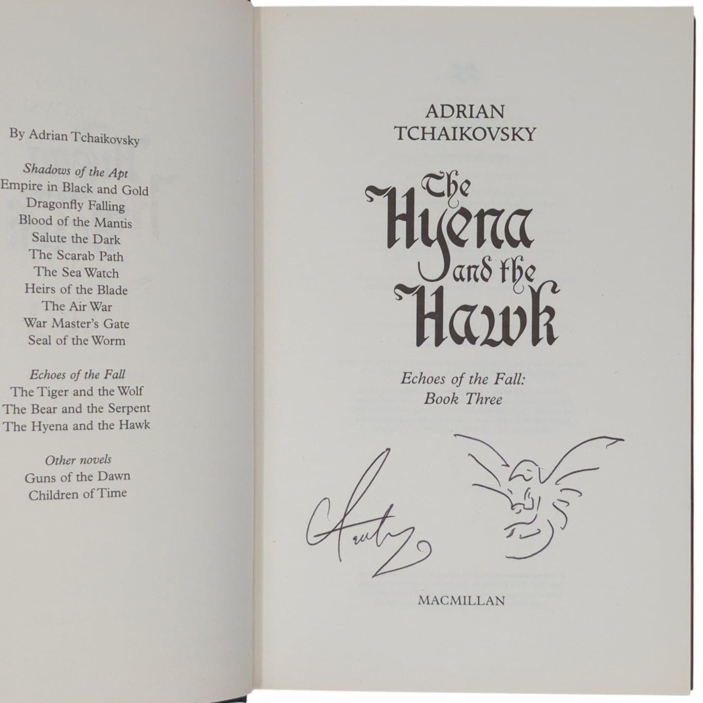 The Echoes of the Fall Trilogy