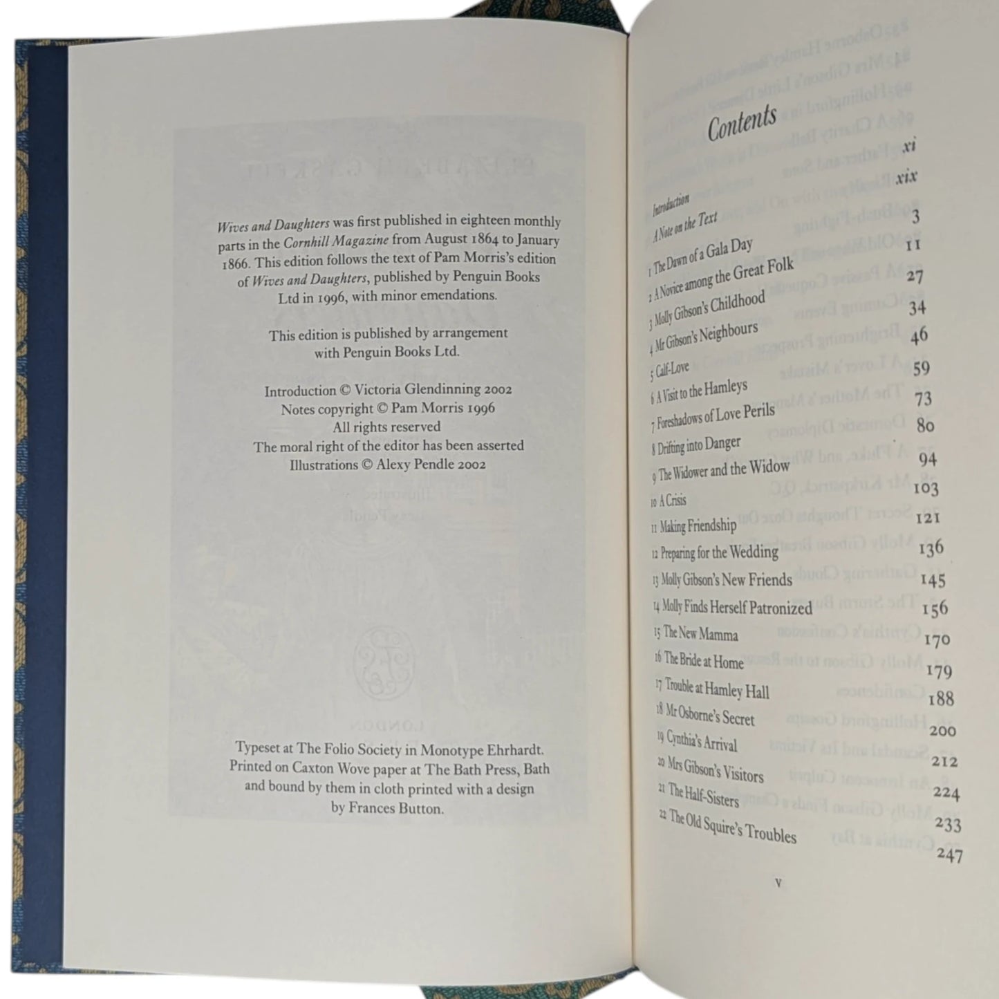 Mary Barton; Ruth; North and South; Sylvia's Lovers; Wives and Daughters