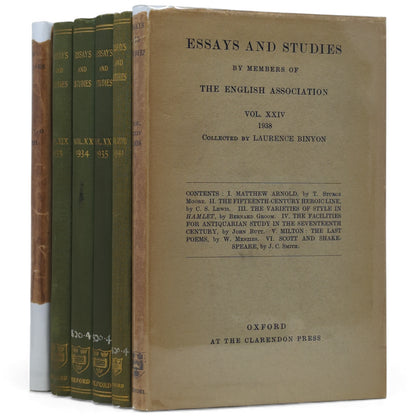 Essays and Studies [The Personal Heresy]