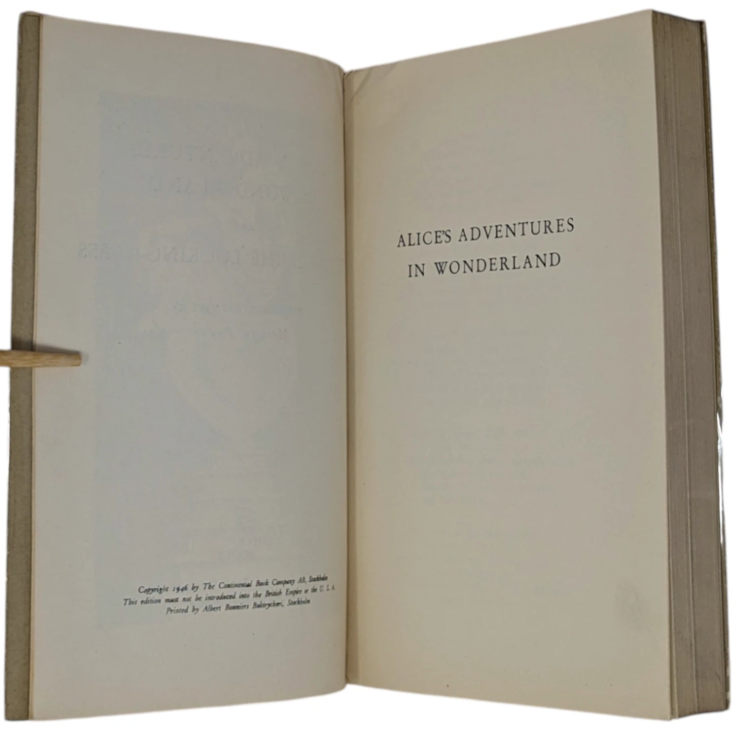 Alice's Adventures in Wonderland and Through the Looking Glass [File Copy]