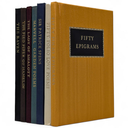 The Folio Society Miniature Poetry Book Collection