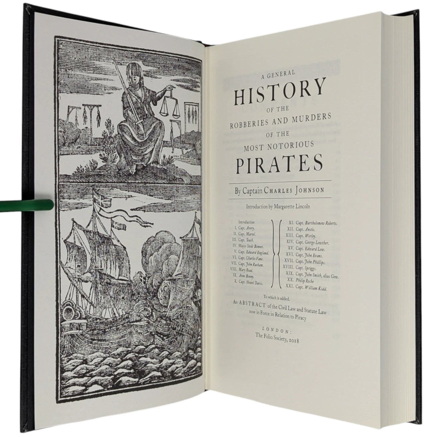 A General History of the Robberies and Murders of the Most Notorious Pirates