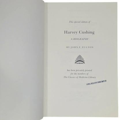 Harvey Cushing: A Biography