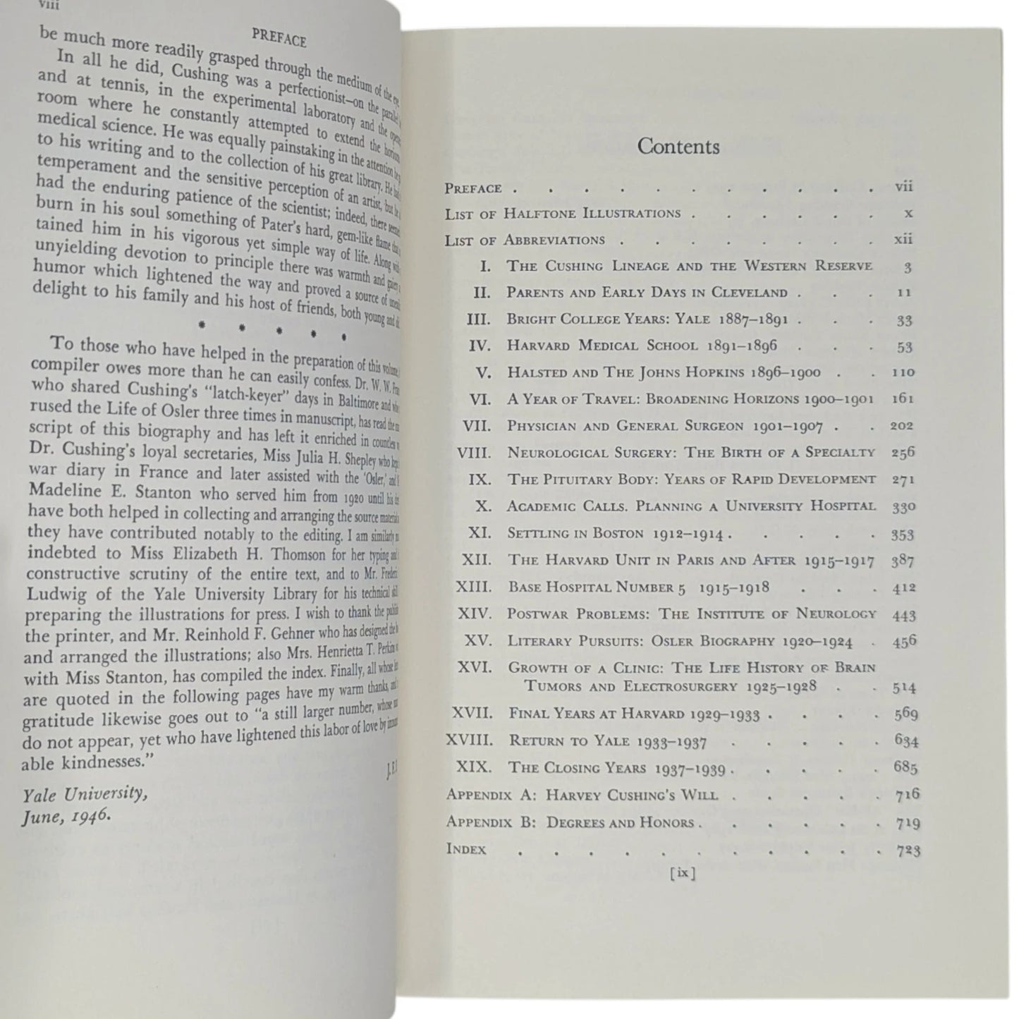 Harvey Cushing: A Biography
