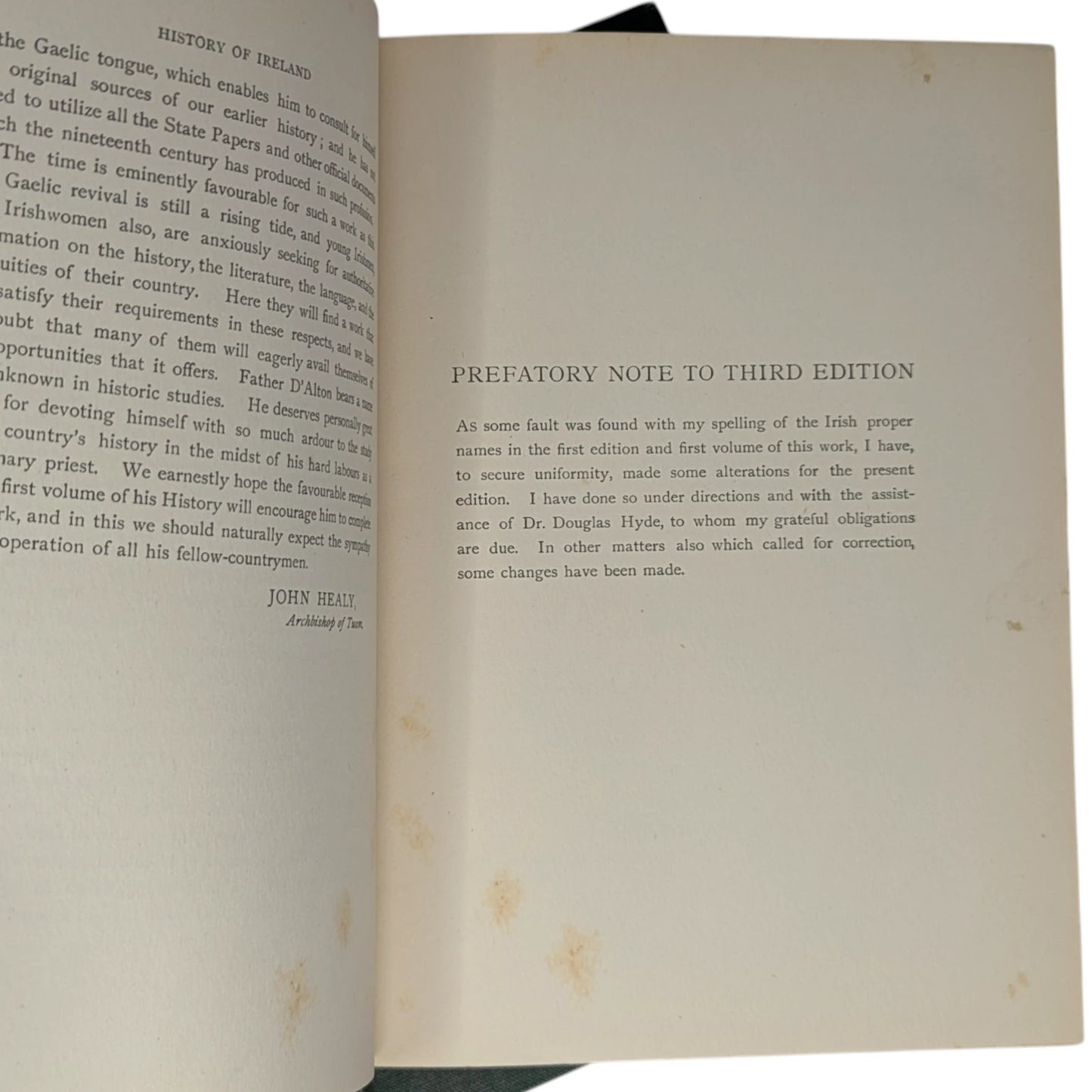 History of Ireland from the Earliest Times to the Present Day