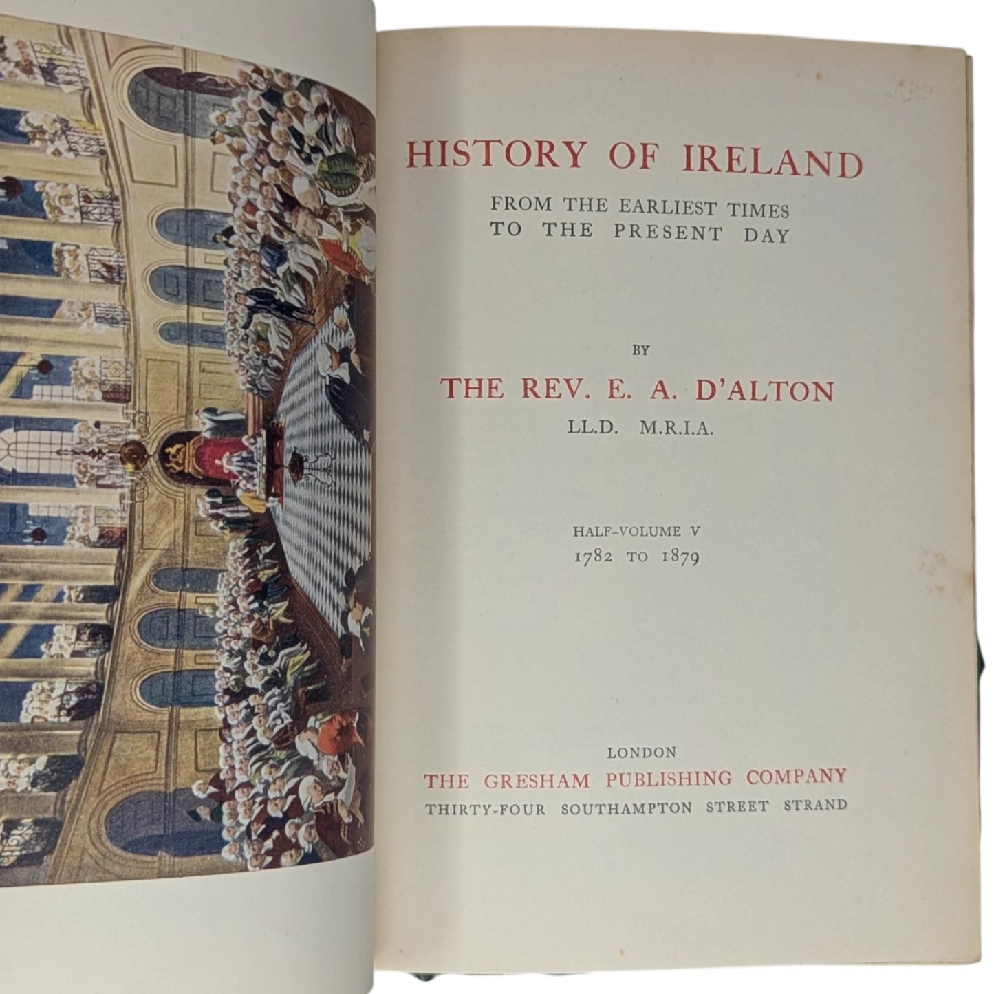 History of Ireland from the Earliest Times to the Present Day