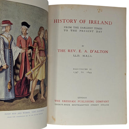 History of Ireland from the Earliest Times to the Present Day