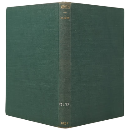 Miracles: A Preliminary Study