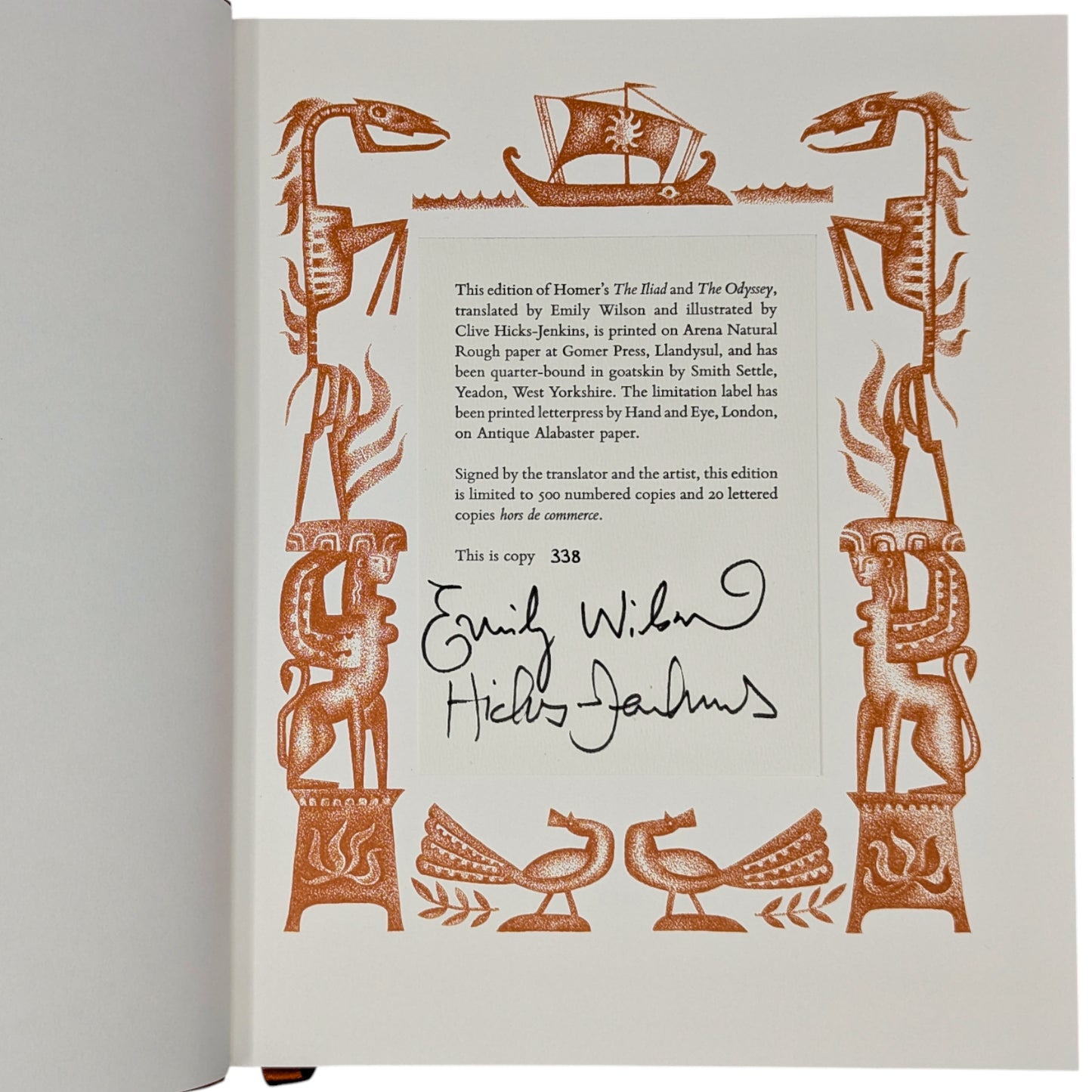 The Iliad and The Odyssey