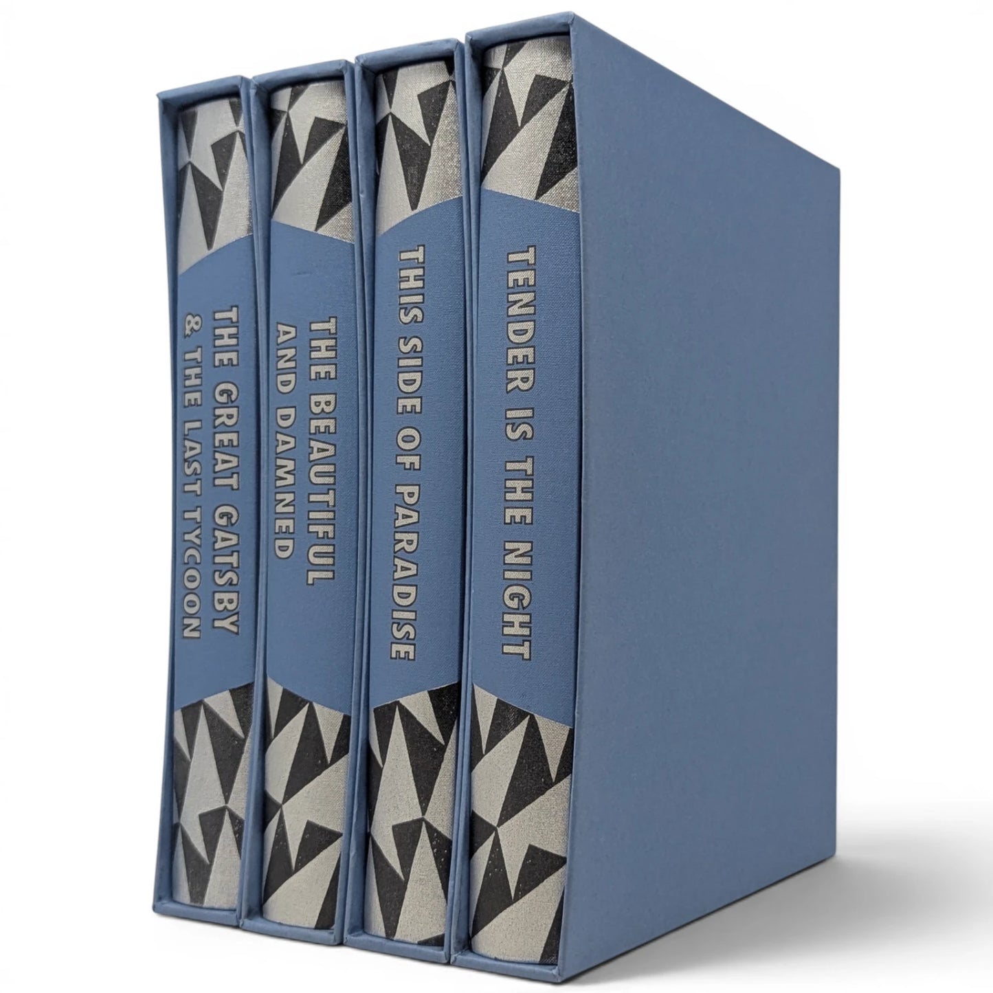 Tender is the Night; This Side of Paradise; The Great Gatsby; The Last Tycoon; The Beautiful and Damned