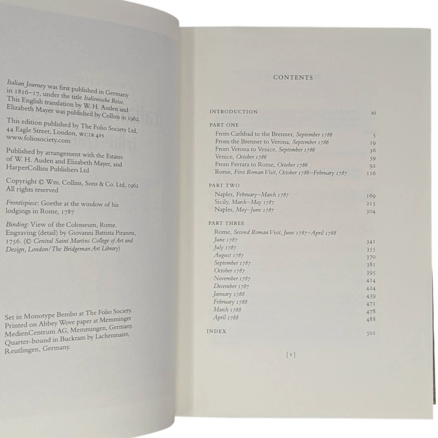 Italian Journey 1786-1788