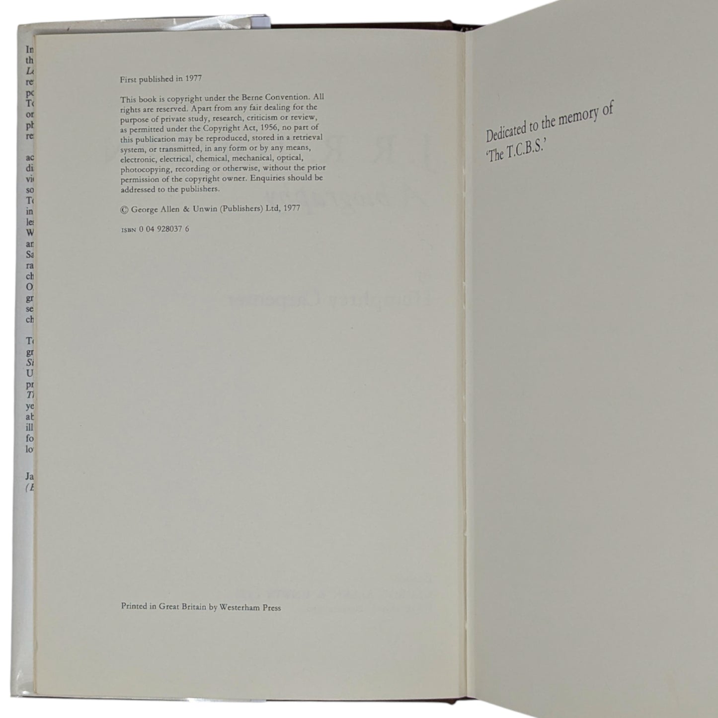 J. R. R. Tolkien: A Biography