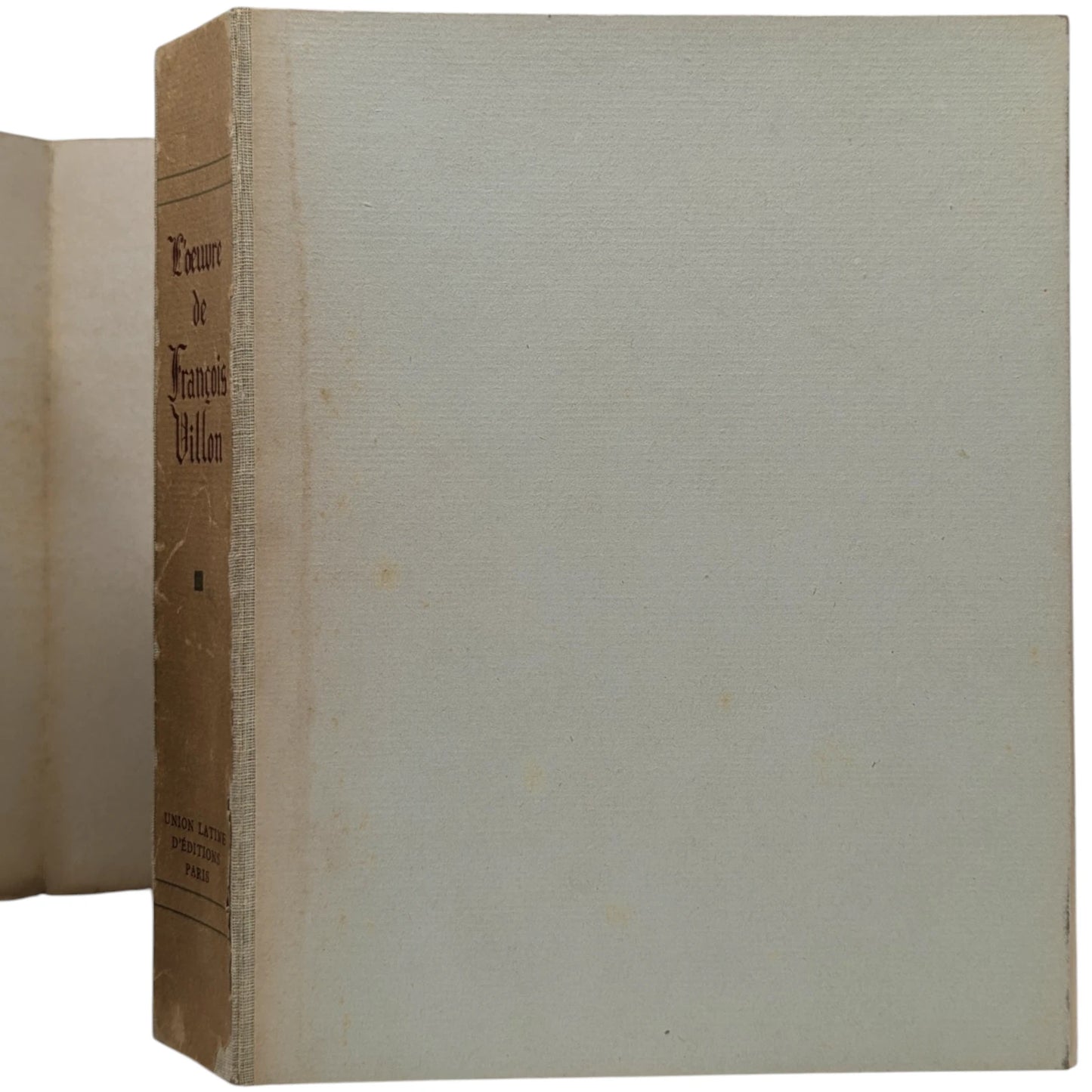 L'Oeuvre de François Villon