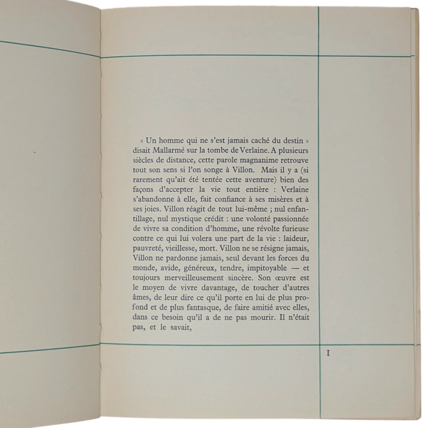 L'Oeuvre de François Villon