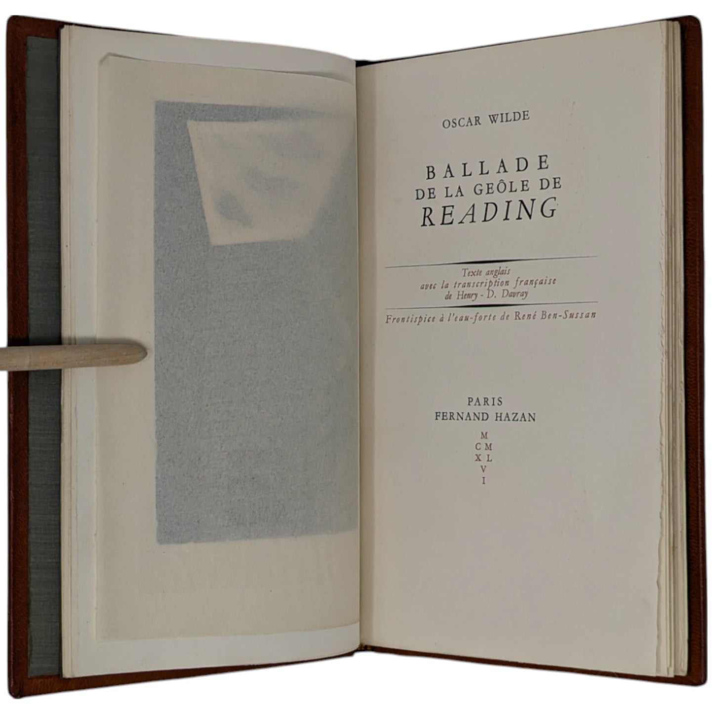 Ballade de la Geole de Reading / The Ballad of Reading Gaol