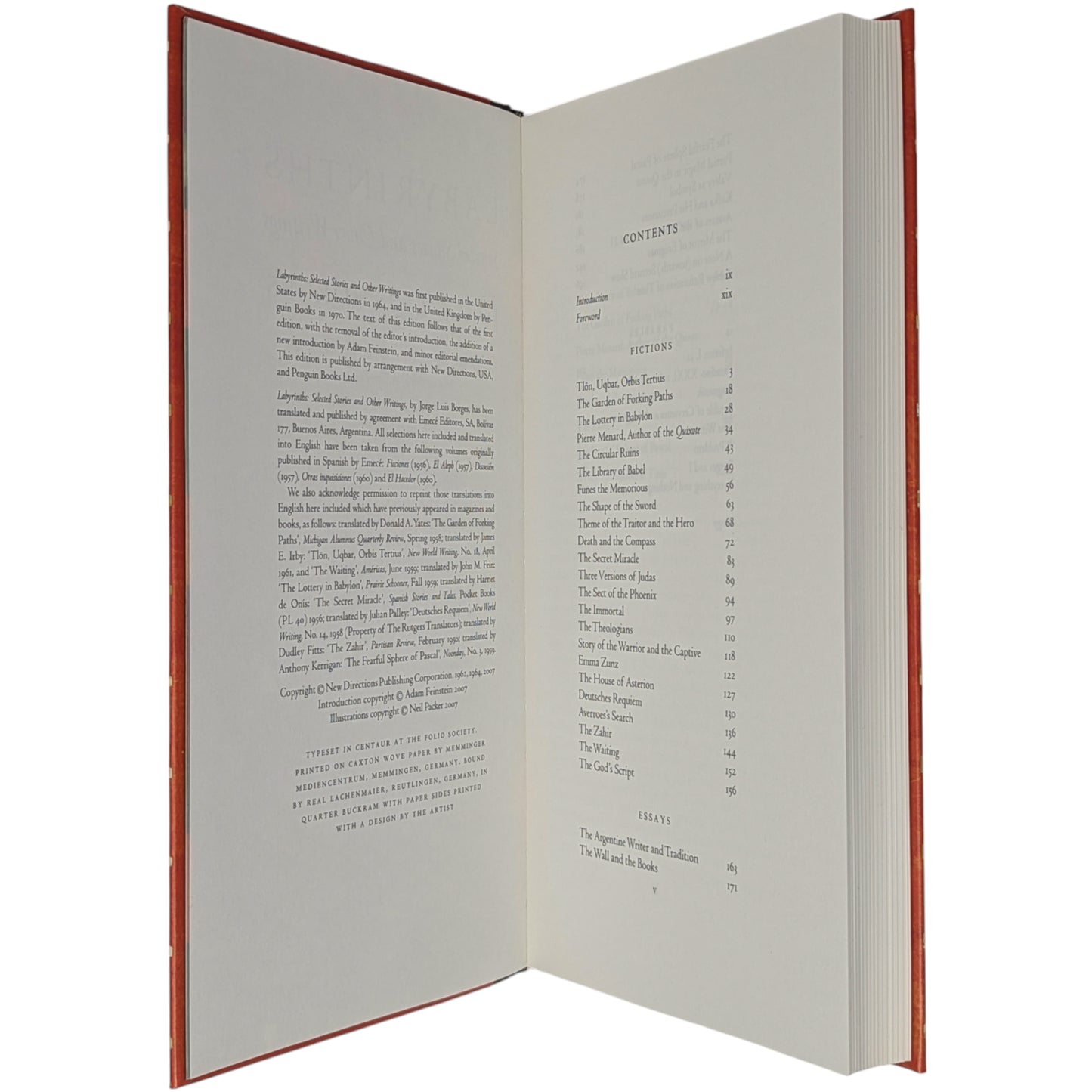 Labyrinths, Selected Stories and Other Writings