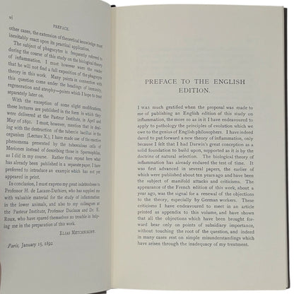 Lectures on the Comparative Pathology of Inflammation