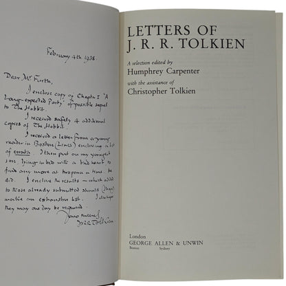 The Letters of J. R. R. Tolkien