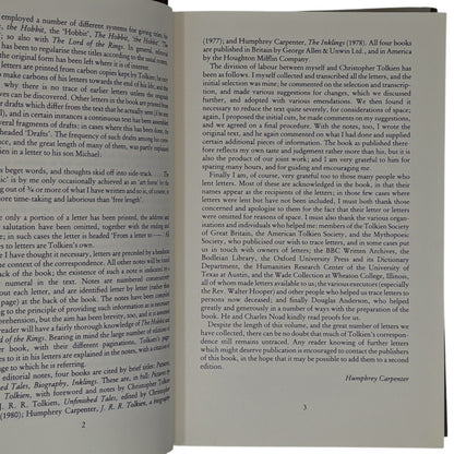The Letters of J. R. R. Tolkien