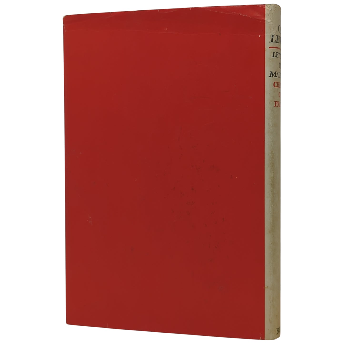 Letters to Malcolm: Chiefly on Prayer