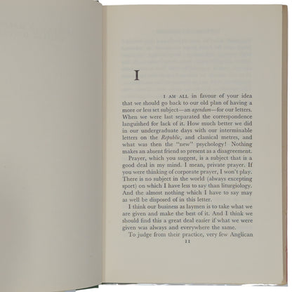 Letters to Malcolm: Chiefly on Prayer