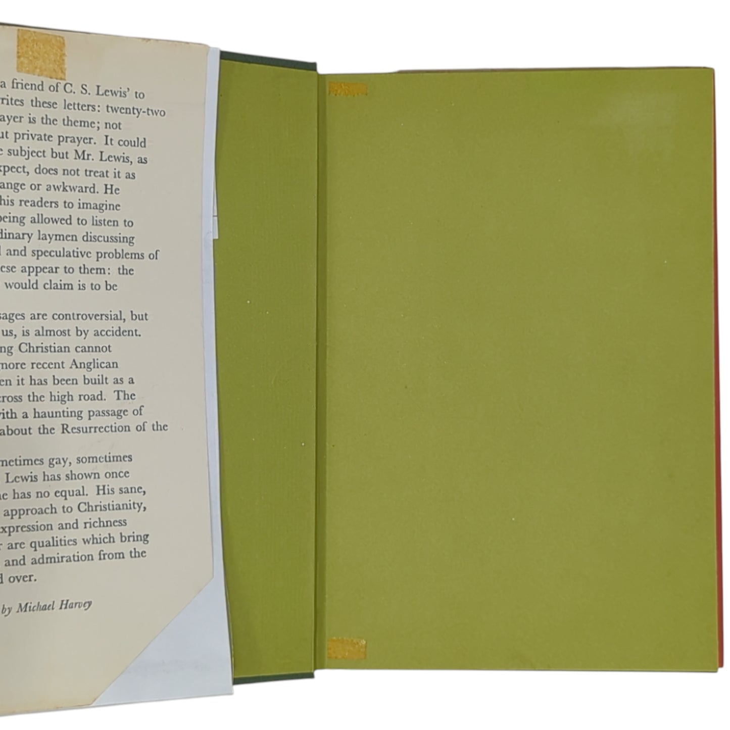 Letters to Malcolm: Chiefly on Prayer