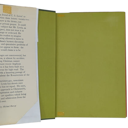 Letters to Malcolm: Chiefly on Prayer