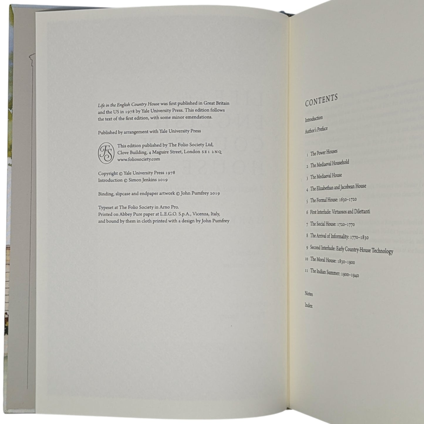 Life in the English Country House: A Social and Architectural History