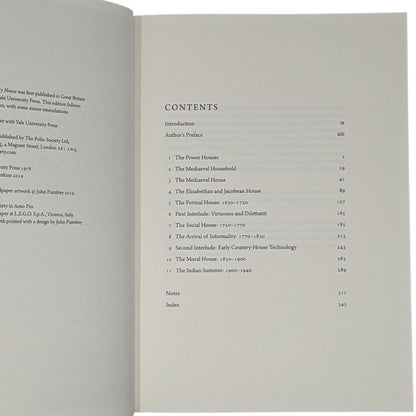 Life in the English Country House: A Social and Architectural History