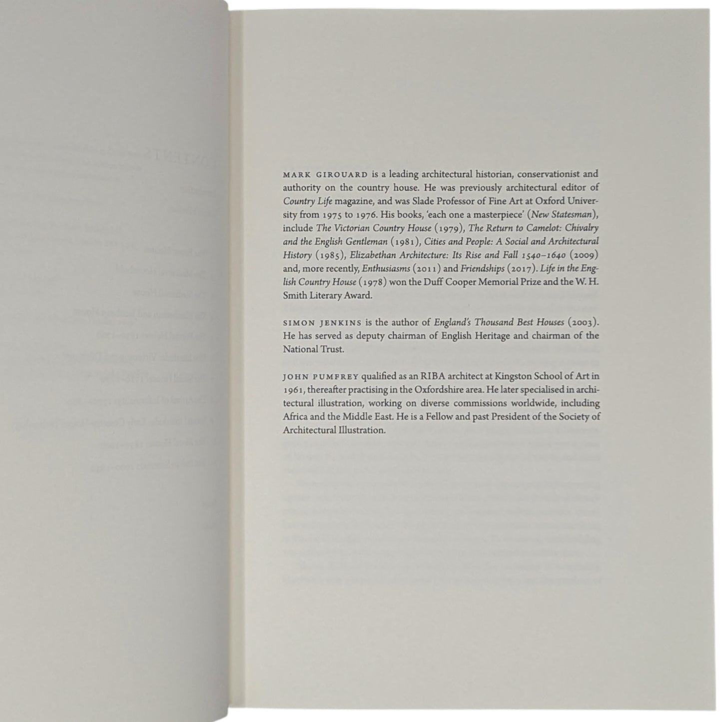 Life in the English Country House: A Social and Architectural History