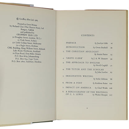 Light on C. S. Lewis