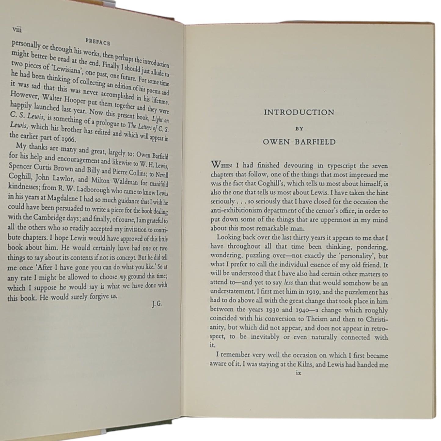 Light on C. S. Lewis