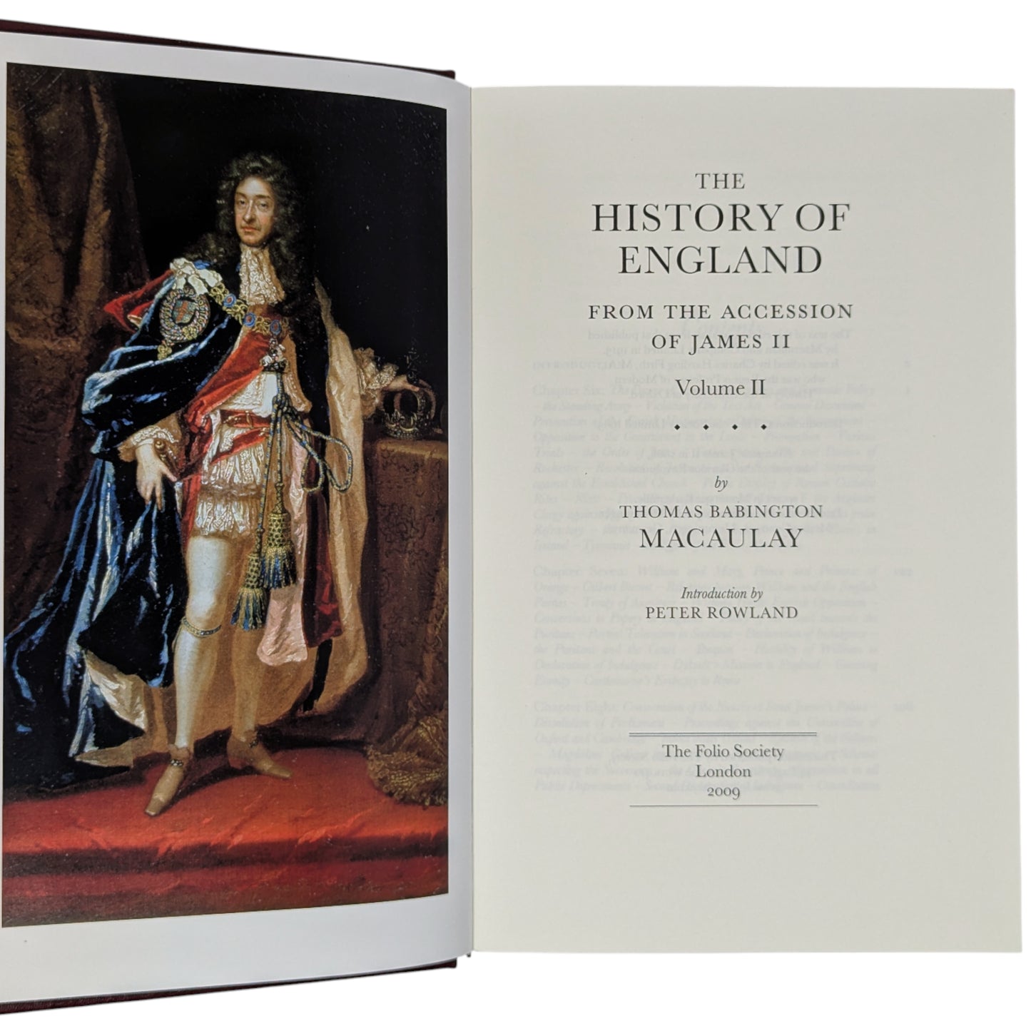 The History of England, from the Accession of James II