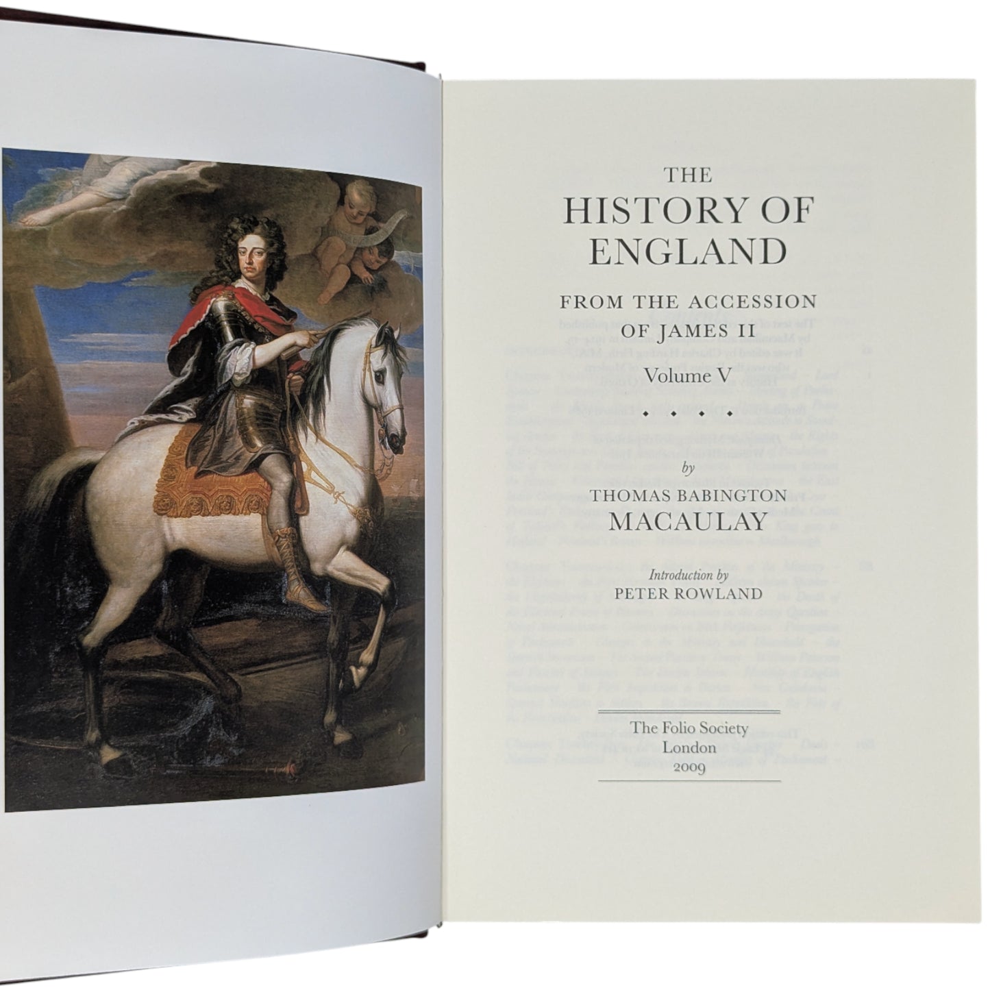 The History of England, from the Accession of James II
