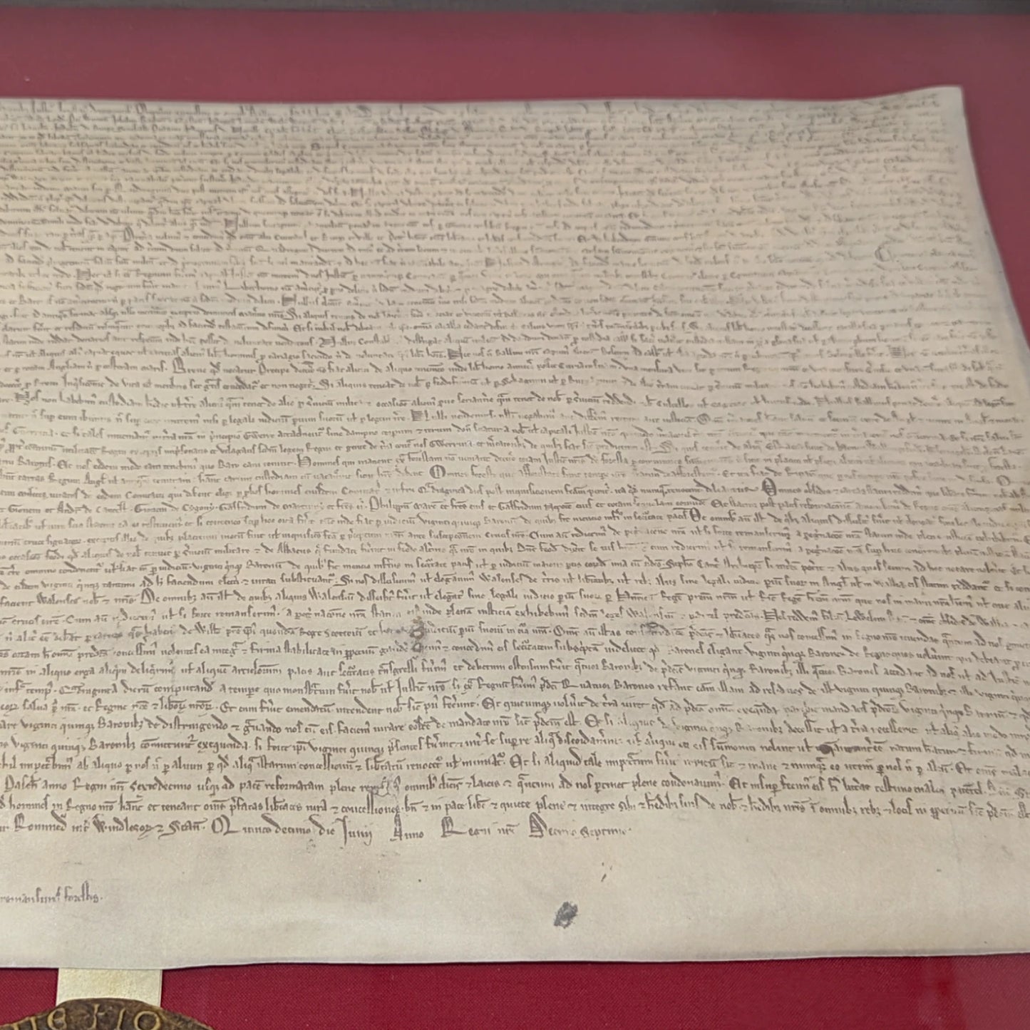 Magna Carta (Authenticated Facsimile of British Library Cotton MS Augustus ii. 106)