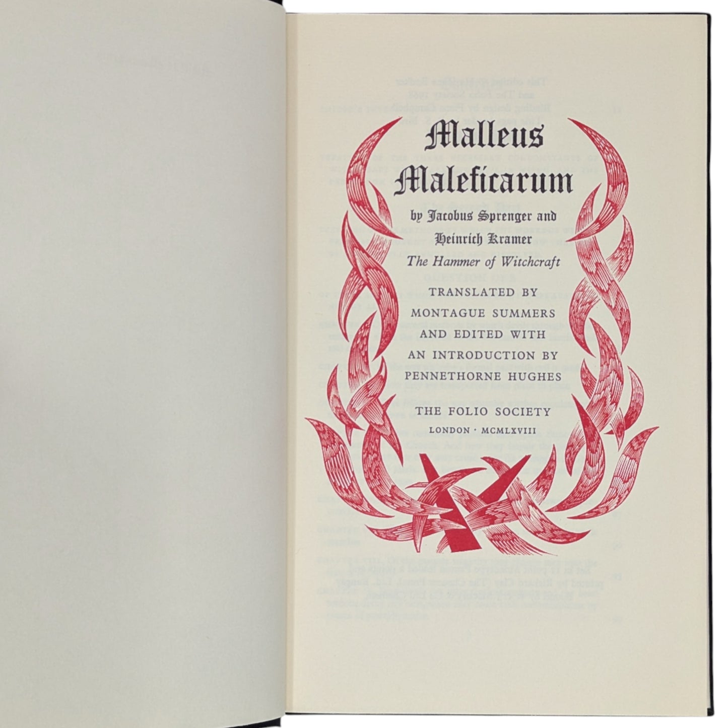 Malleus Maleficarum: The Hammer of Witchcraft