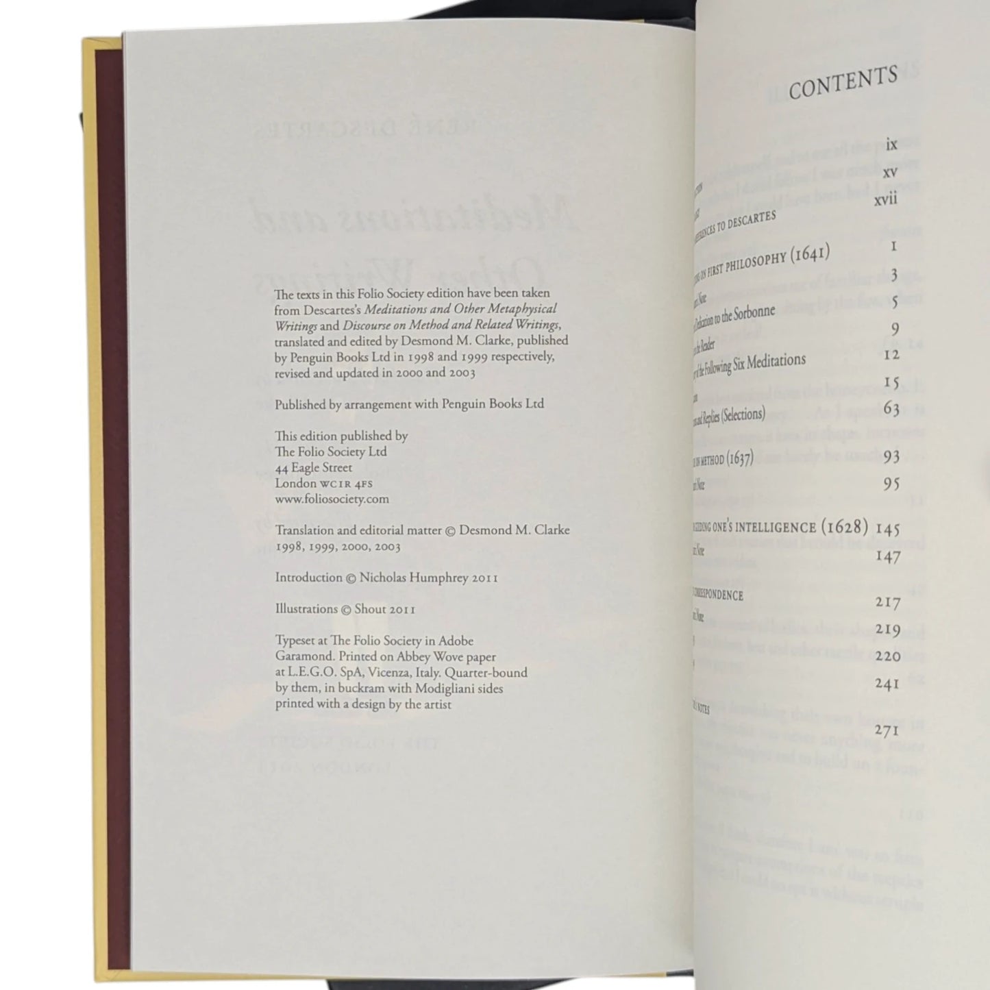 Meditations and Other Writings