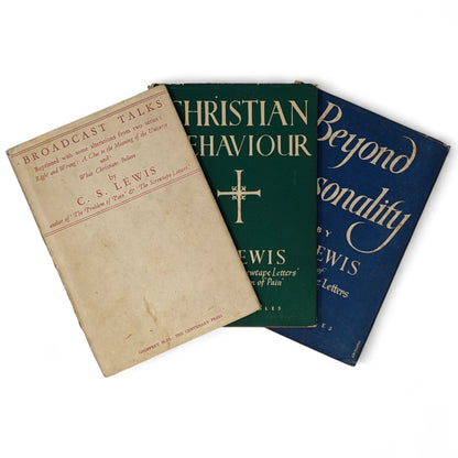 Mere Christianity Set; Broadcast Talks, Christian Behaviour, Beyond Personality