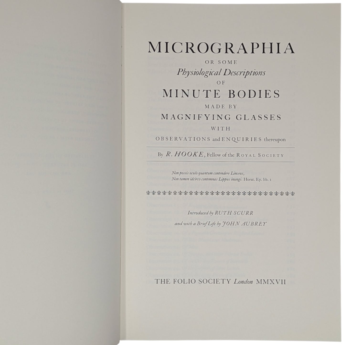 Micrographia (Limited Edition)