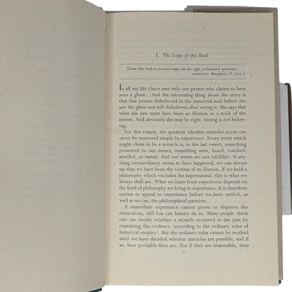 Miracles: A Preliminary Study