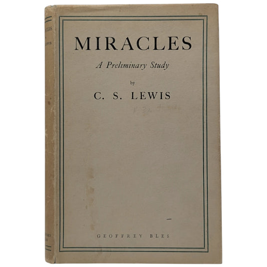 Miracles: A Preliminary Study