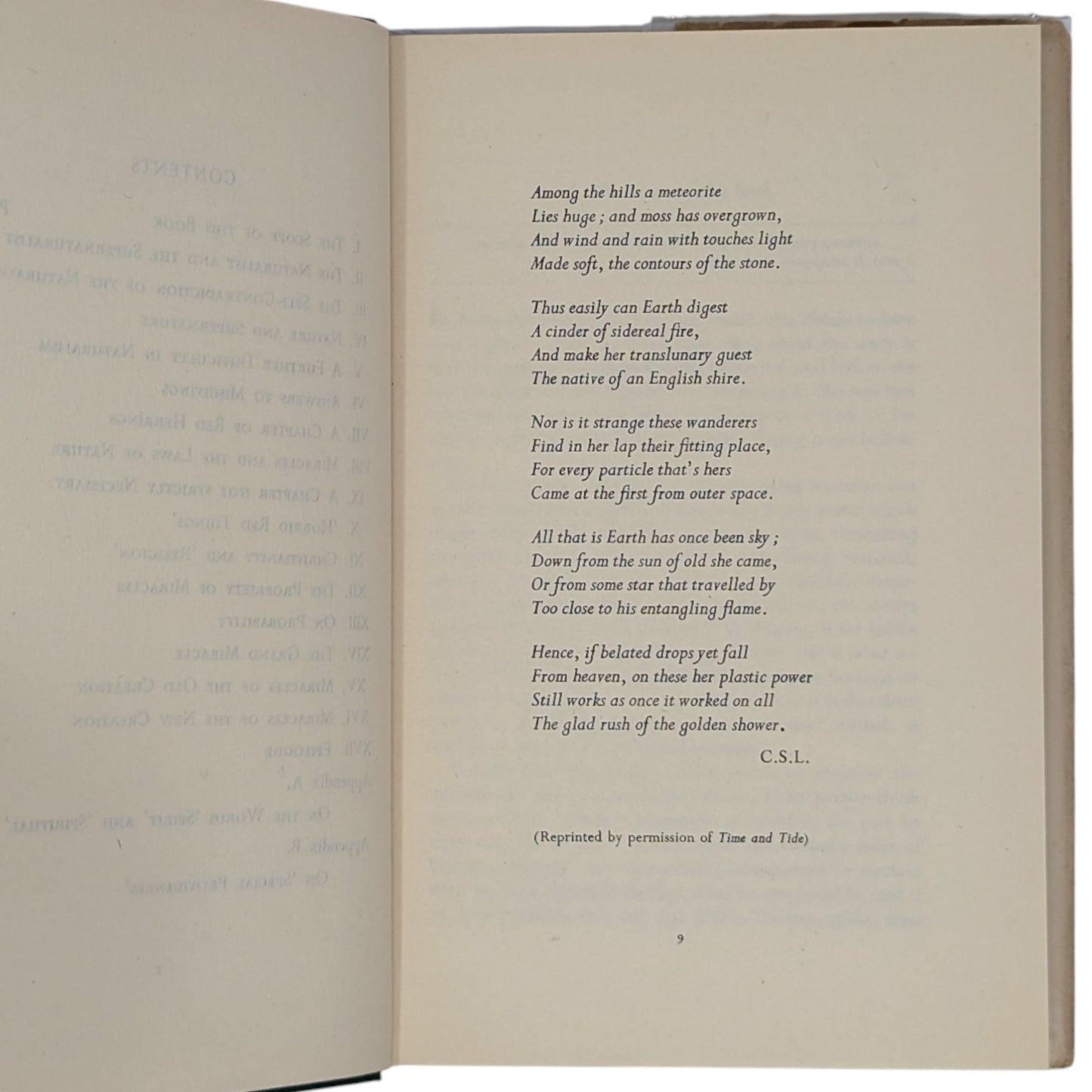 Miracles: A Preliminary Study