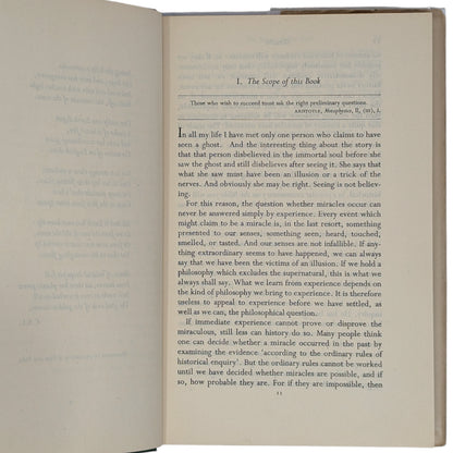 Miracles: A Preliminary Study